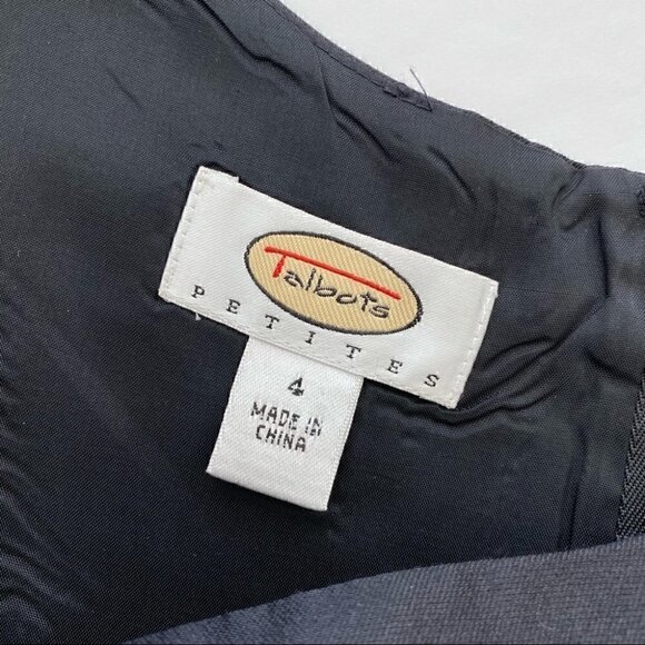 Talbots fitted cocktail dress in a silk blend, midi length, fully lined - Picture 10 of 12